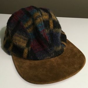 Woolrich Hat Wool Plaid Vintage Hunter Cap Lid